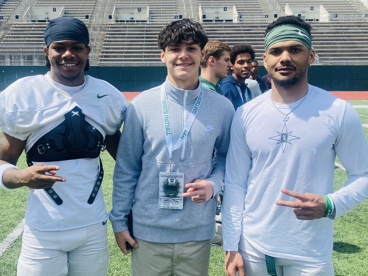 Alexander Rivera (@_alexrivera3) on Twitter photo It was great catching up with FFC alumni <a href="/KingJones____/">𝓠 𝓙𝓸𝓷𝓮𝓼</a> & VR <a href="/AhmirBraxton/">Ahmir Braxton</a>. Appreciate your hospitality! <a href="/DartmouthFTBL/">Dartmouth Football</a> <a href="/ffchsfootball/">TROJAN FOOTBALL</a> It was great catching up with FFC alumni <a href="/KingJones____/">𝓠 𝓙𝓸𝓷𝓮𝓼</a> & VR <a href="/AhmirBraxton/">Ahmir Braxton</a>. Appreciate your hospitality! <a href="/DartmouthFTBL/">Dartmouth Football</a> <a href="/ffchsfootball/">TROJAN FOOTBALL</a>