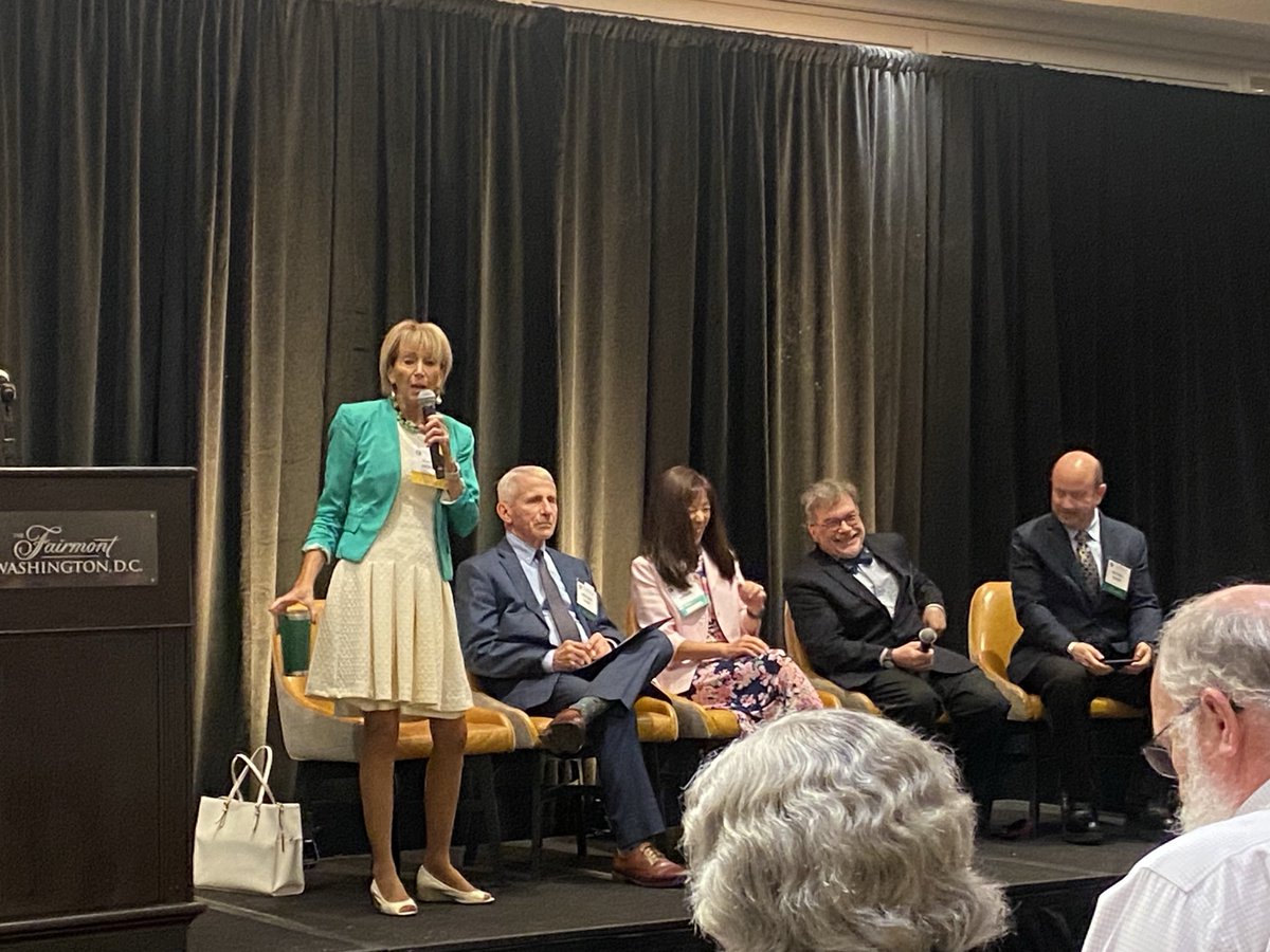 Great panel discussing Scientists Under Fire…conspiracy theories, disinformation, and internet attacks. Anthony Fauci, Michael Mann, Peter Hotez, and Akiko Iwasaki at #NAS161.