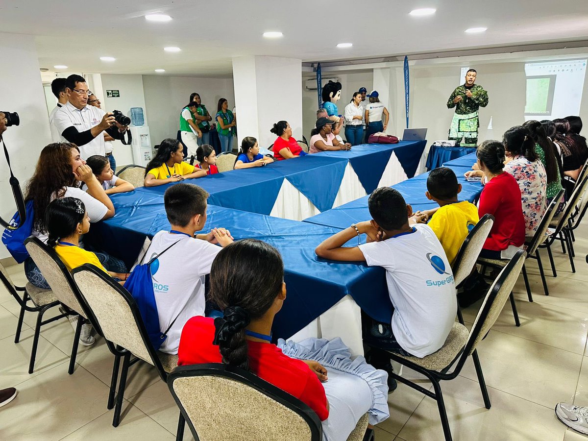 #NorteDeSantander I Más de 30 niños del municipio de Tibú, fueron certificados con el programa ECOKIDS, en un trabajo articulado por Super Giros, Ejército Nacional.