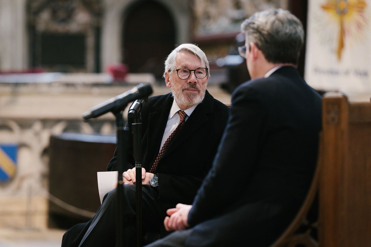 We've really enjoyed hosting the Church Times and The Royal School of Church Music Festival of Faith & Music. What better way to draw proceeding to conclusion than a wonderful conversation between Philip Moore, Organist Emeritus, and Robert Sharpe, Director of Music.