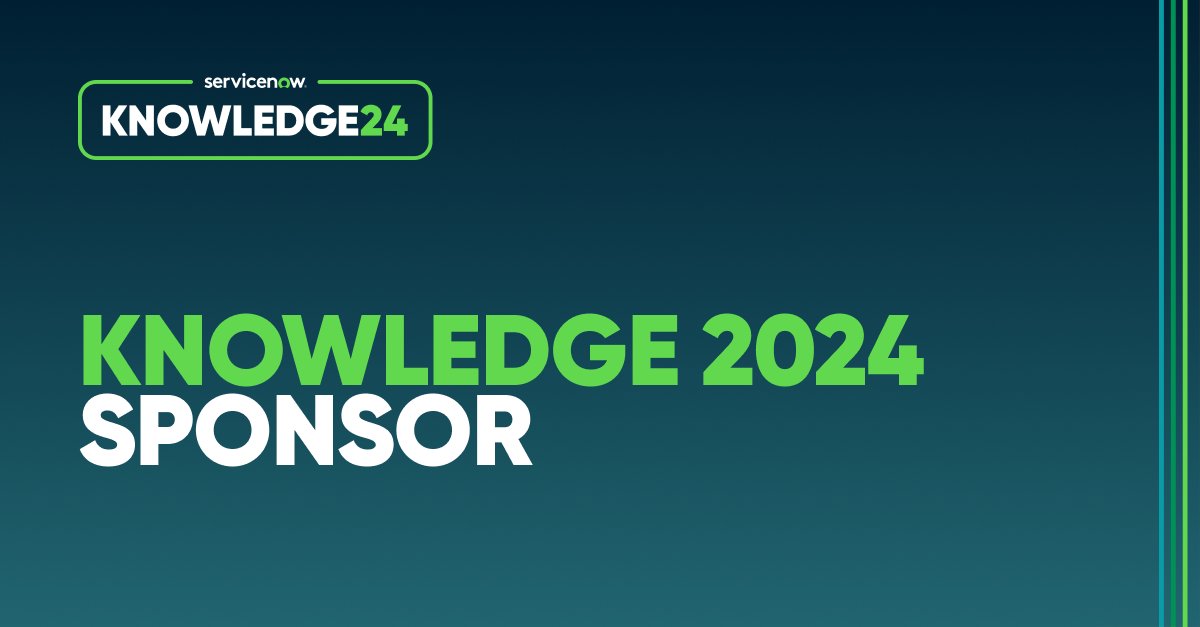 We're proud to announce that #BoozAllen is a sponsor of ServiceNow's Knowledge 2024 from May 7-9. Come see how together, we make the world work better. Register now for Knowledge 2024 to connect with our experts and explore innovative solutions. #Know24 servicenowtff.com/Know24