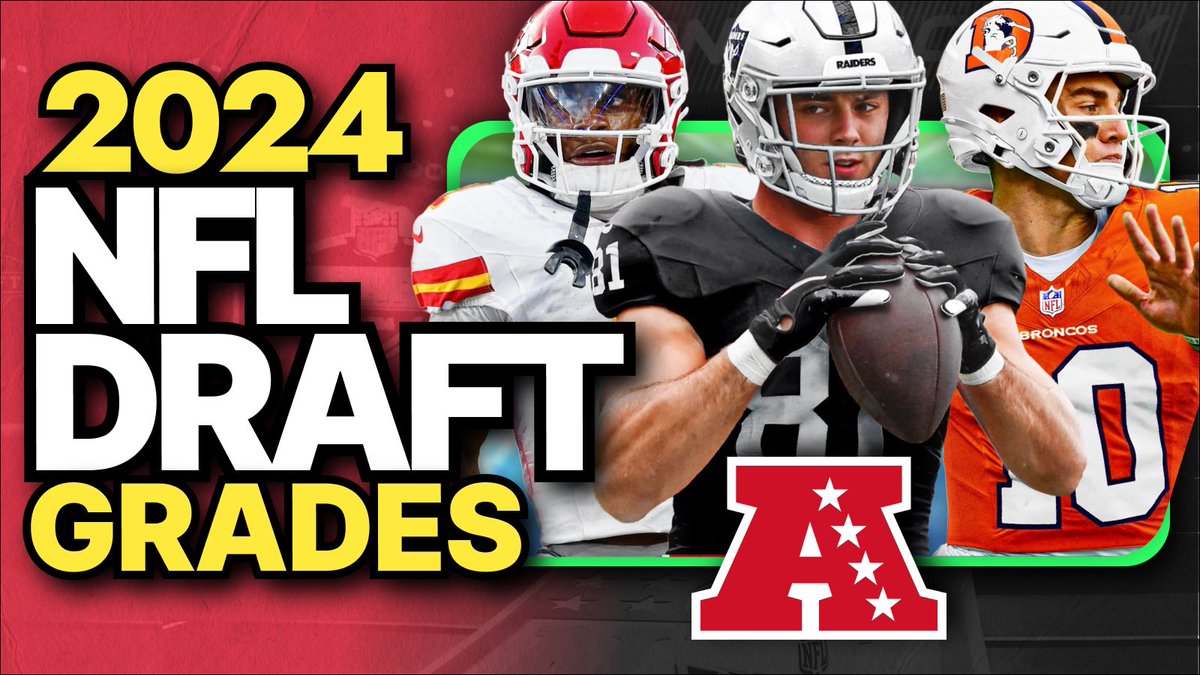 NFL Draft grades for every AFC team 🔠 @JoshNorris and @HaydenWinks break down each team’s picks and project what to expect from them this season ✍️ 📺: youtu.be/CQ65PIm6PcE