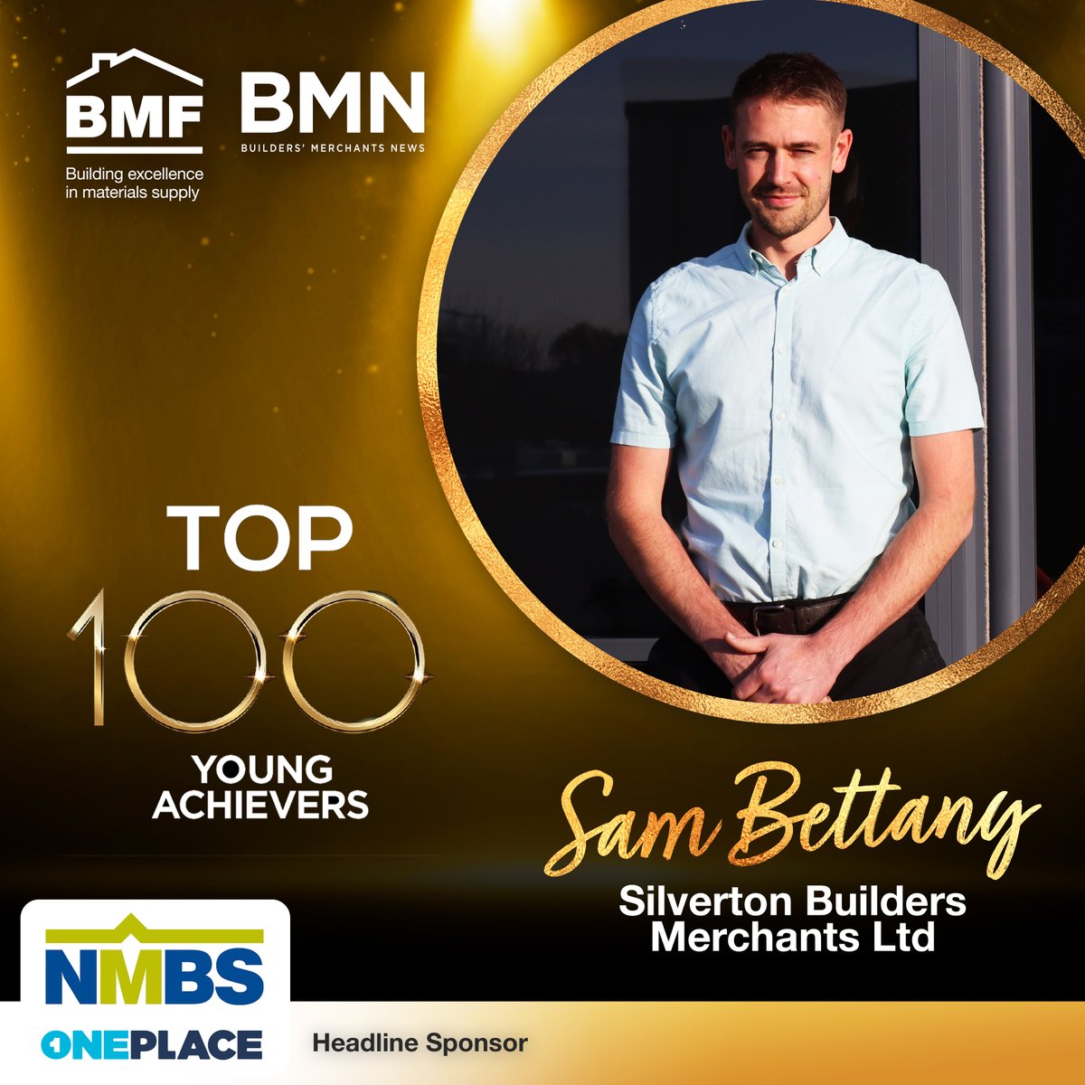 Up next for our BMF and @BMerchantsNews Top 100 Young Achievers is Sam Bettany, Company Stock Controller at @Silvertone_Ltd 

Head sponsor, @NationalMerch 

#Top100YoungAchiever