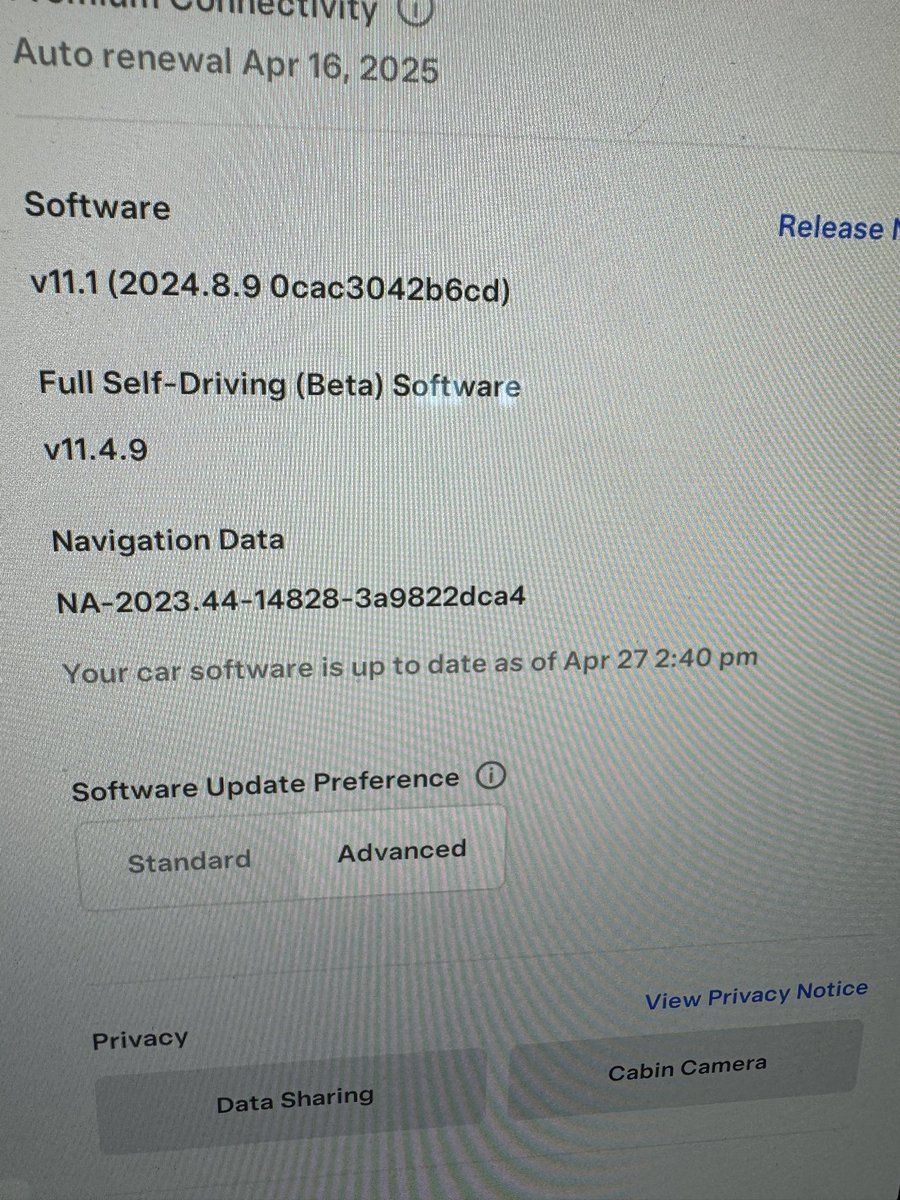 Does anyone know why my @Tesla Model S Plaid never got the autopilot 12 update? @elonmusk promised us every HW3/HW4 capable vehicle would get the update, but that clearly seems to not be the case. We have a Model Y that did, but it is deeply disappointing to buy the flagship…