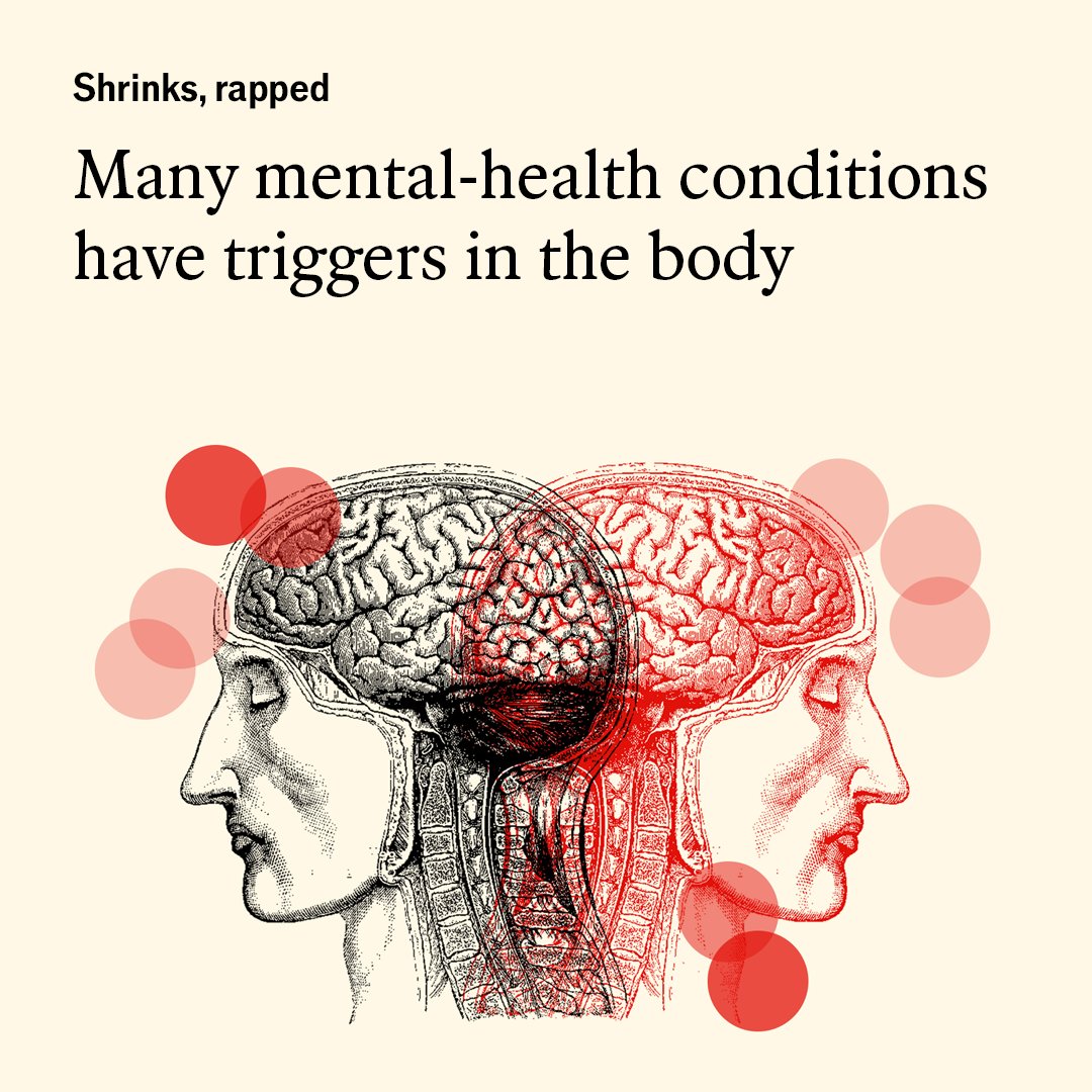 A revised understanding of psychiatry could have profound consequences for the millions of people with mental-health conditions that are currently poorly treated econ.st/3JGn96I Illustration: The Economist/Getty Images