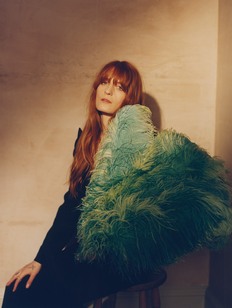 florence welch photographed by nick hudson, 2019.