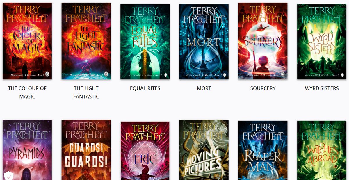 Today is #TerryPratchettDay! If you enjoyed TV's Good Omens, why not try Terry's Discworld series next? Or if you're already a fan, let us know which is your favourite! All of Terry Pratchett's books are available to borrow from Sheffield Libraries.