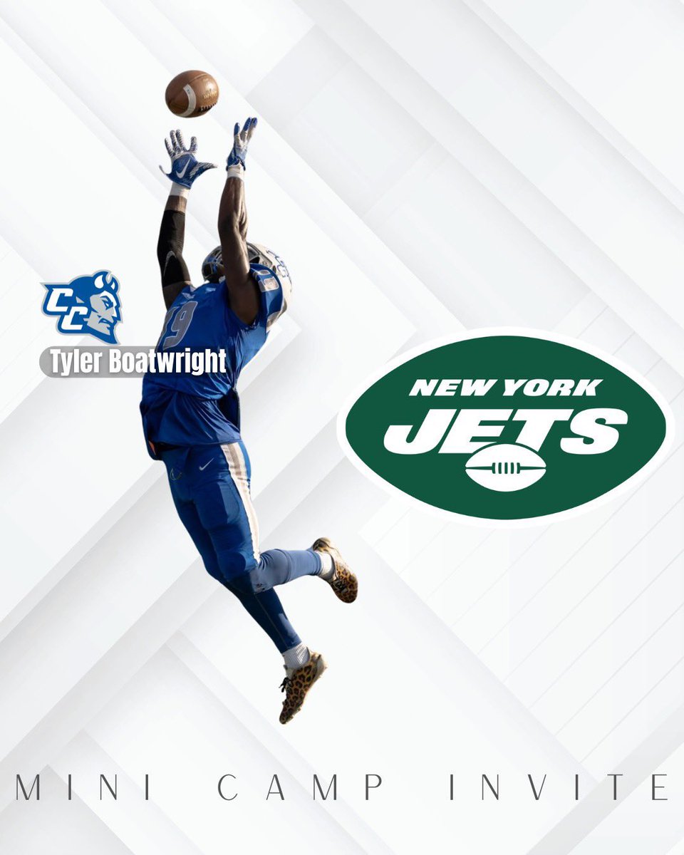 ccsu_fb's tweet image. @tboatda1 is on his way to minicamp with the NY Jets‼️‼️

#NextLevelBlueDevils