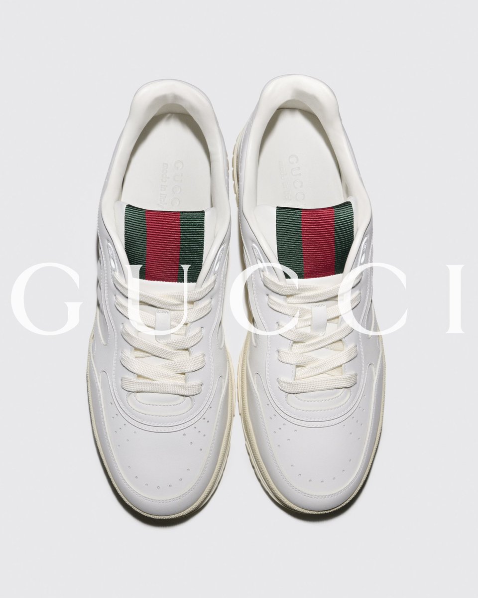 As the first sneakers designed by Sabato De Sarno for #Gucci, the #GucciReWeb explores House motifs through a contemporary vision.