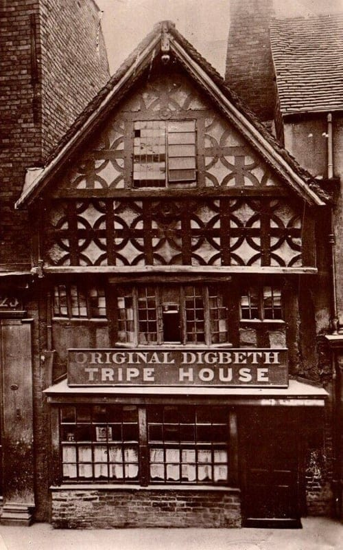 The Old Tripe House, Digbeth, Birmingham, U.K. (1533-1893)

@TripeUK