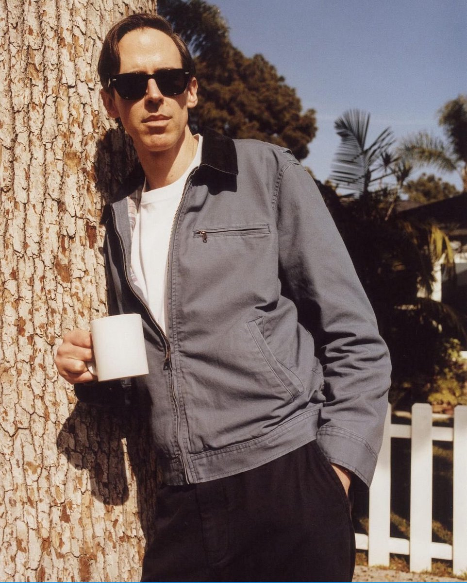 One of the greats, <a href="/RyBlackinton/">THICCOLAS CAGE</a>, in LA for J. Crew by Maddy Rotman —