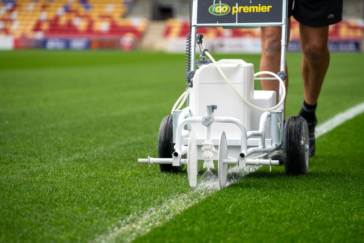 Meet the Team! Our dedicated groundsmen Rich and Ali are always working hard to ensure the pitch is in tip top condition throughout the year⚽🏉 #YorkSMC #LNERCommunityStadium #YorkStadium #YorkStadiumStaff #MeetTheTeam #Groundsmen #MatchDayOperations