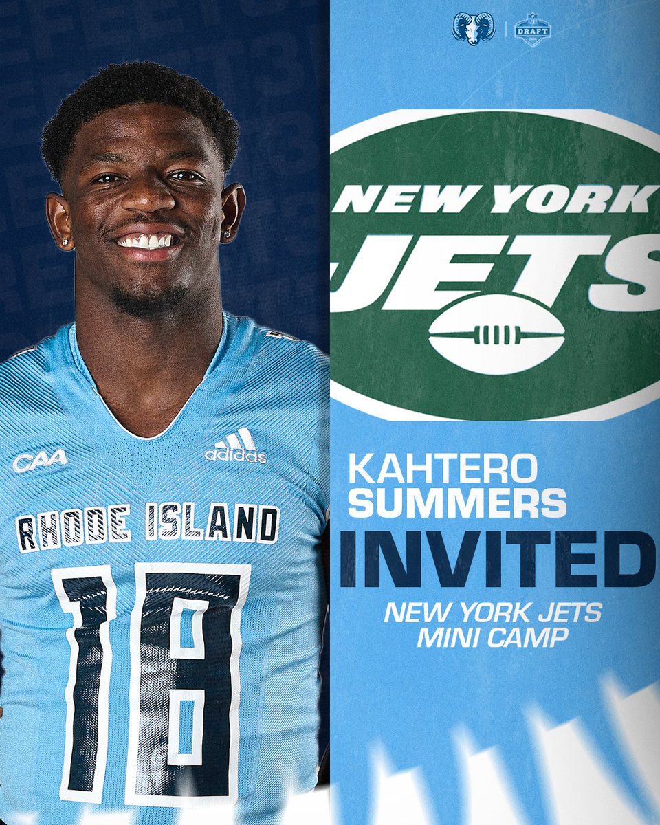 Congratulations to @kahtero, who has received a minicamp invite from the @nyjets ⚓️🏈🙌 #3MoreFeet