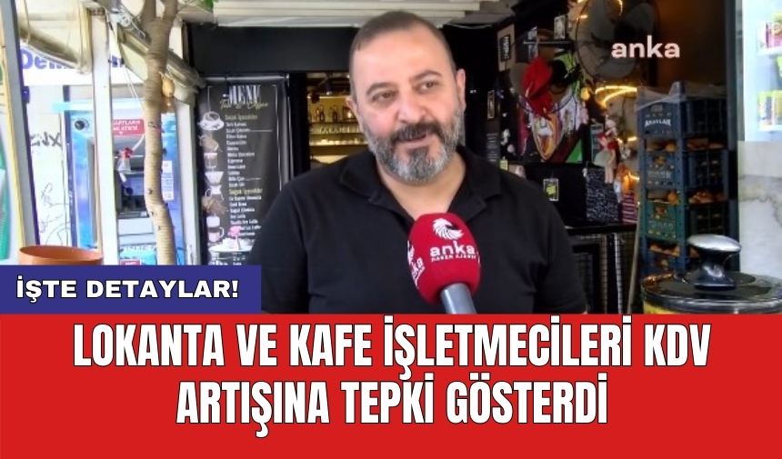 ⚡ Lokanta ve kafe işletmecileri KDV artışına tepki gösterdi: İzmir'de lokanta, kafe ve pastane gibi işletmelerde KDV oranlarının artırılmasına tepki var. Esnaf ve vatandaşlar, yüksek vergi oranlarının işletmeleri ve ekonomiyi olumsuz… dlvr.it/T67NdK #EKONOMİGÜNDEM
