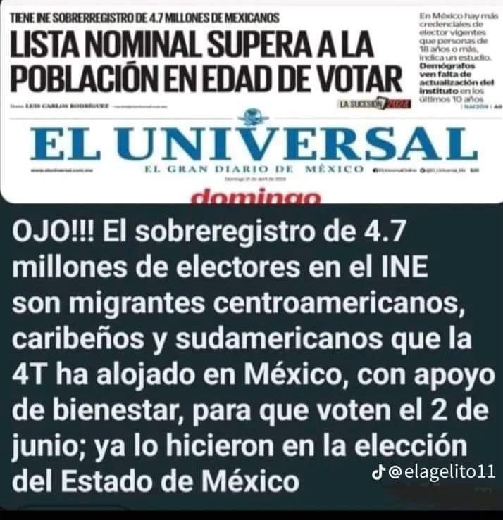 No se si es verdad, pero los pinchis mugrenos y su amado 'líder' son capaces de peores trampas. 
#MorenaDestruyendoAMexico 
#MorenaCuevaDeDelincuentes 
#AmloNarcoLadronMentiroso