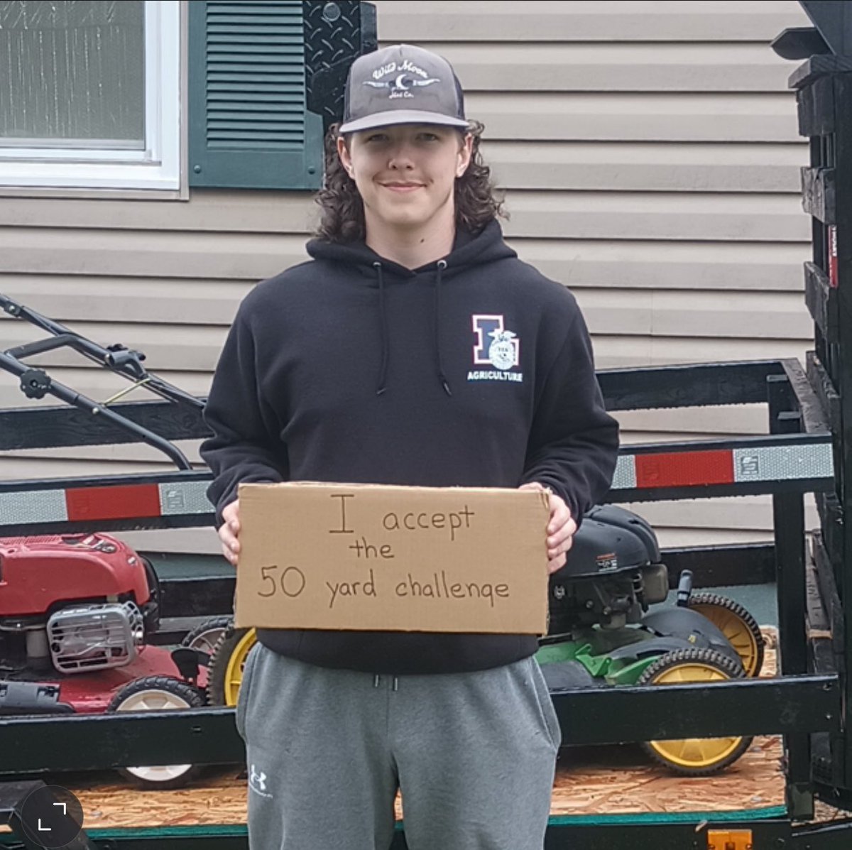 It brings me great joy to share with you the news of a new addition to our family. Please join me in welcoming Garret of Bealeton, VA to our fold! Garret has stepped up & accepted our 50 yard challenge .By embracing this challenge, he has shown us that he is committed to