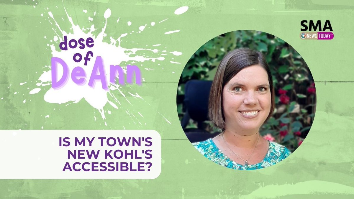 A new Kohl's has come to DeAnn Runge's town, but is it accessible? She takes us along to find out.

Check out our SMA vlogs here: bit.ly/3RKFmWl 

#SpinalMuscularAtrophy #SMAAwareness #SMACommunity #SMALife #LivingWithSMA