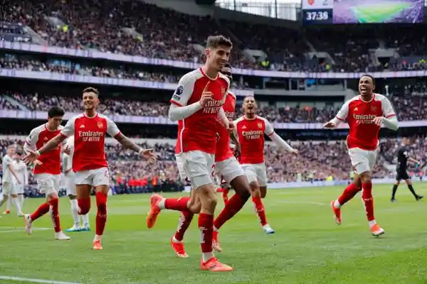 Kai Havertz, take a bow. His best game in an #Arsenal shirt, and his goal proved to be the winner. A proper battling performance all over the park, with a huge impact when it mattered most. #TOTARS