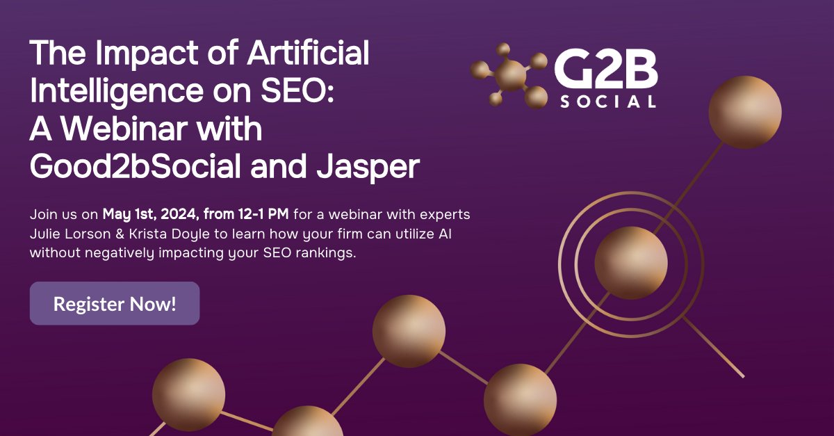 Will creating content with AI hurt your firm's Google rankings? Learn the answer to this question and more in our upcoming webinar! Click the link below to register: hubs.ly/Q02vd77_0 #LawyerUp #LawyerLife