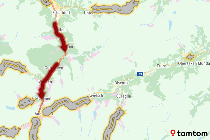 +1,5 uur op de #A2 Bazel ► Chiasso voor de Gotthardtunnel.
#Zwitserland