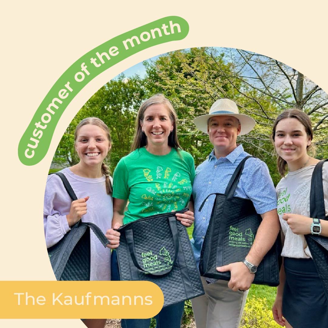 Sarah, Hans and their two daughters are Belmont locals and Feel Good Meals enthusiasts! Read more about our April COTMs, the Kaufmanns: hubs.la/Q02vbggM0
.
.
.
#belmontncliving #gastonia #southcarolina #northcarolina #cramerton #lakewylie