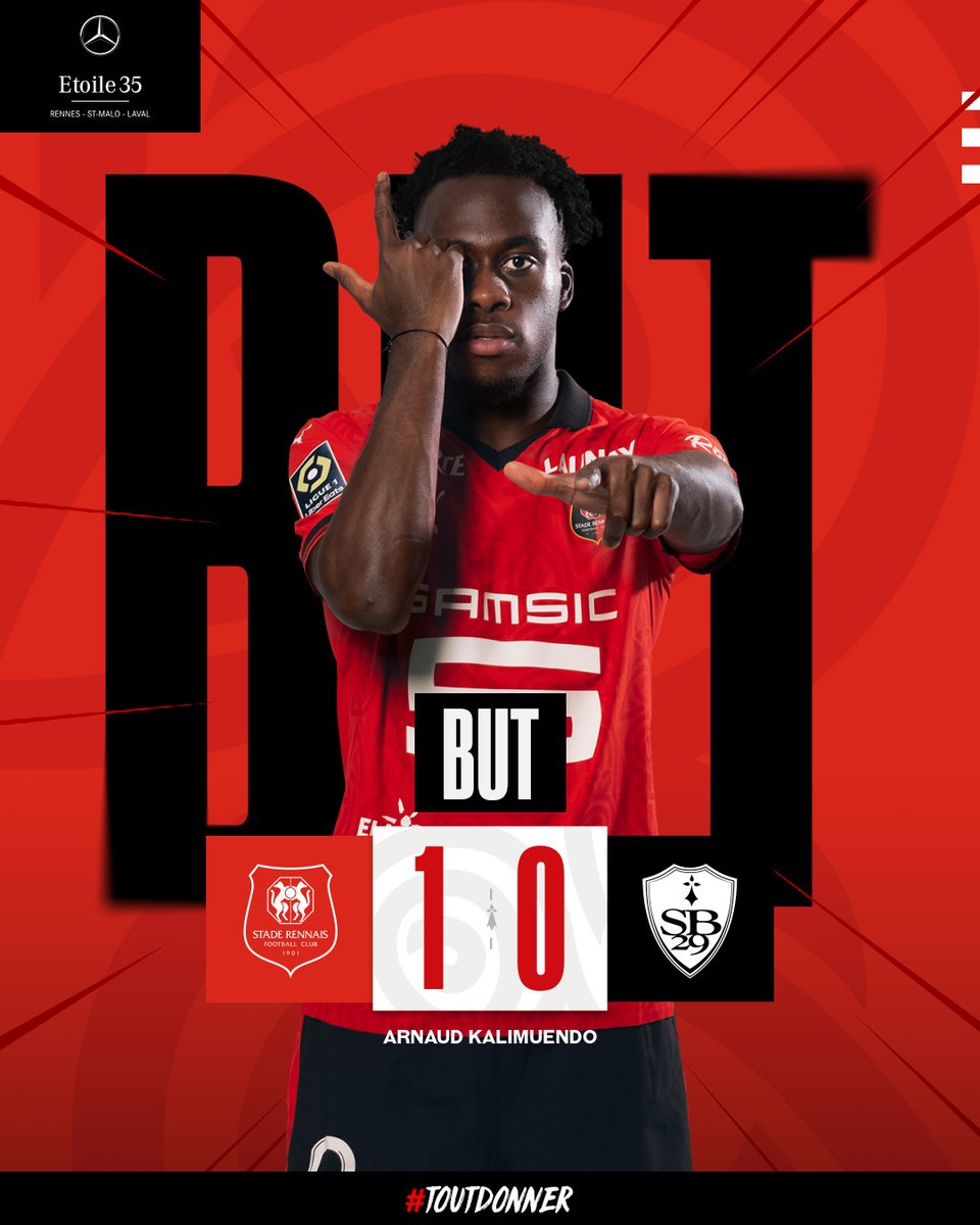 4' : KALIMUENGOOOOOOOAL 🔥 #SRFCSB29 1-0