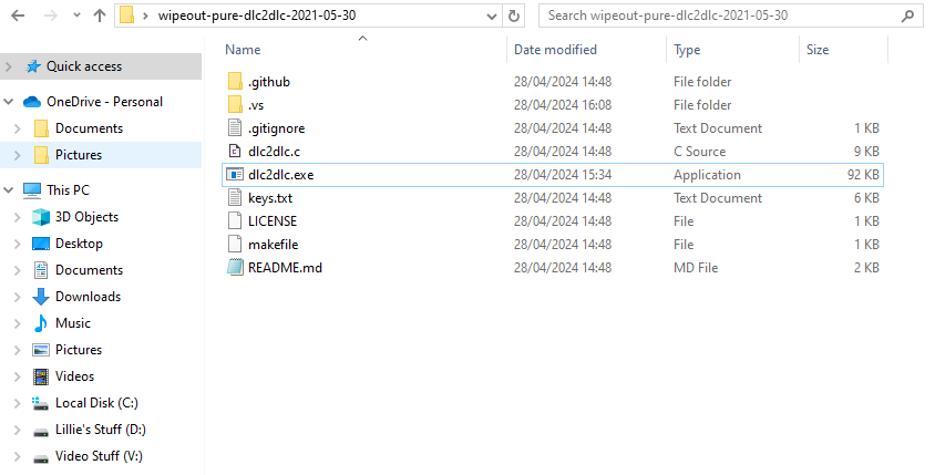 WHAT

i was trying to get GCC to work so i could compile the wipeout pure DLC region converter, and it wasn't working at all

but i check back on the folder and THERE'S SUDDENLY A WORKING EXE THERE???? WHAT???