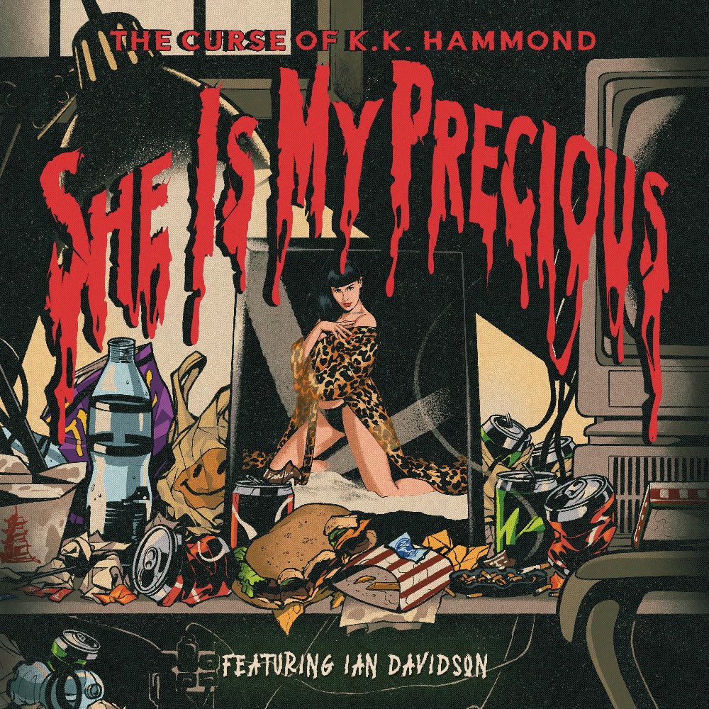 The Curse of K.K. Hammond strikes again with ‘She Is My Precious’ feat. Ian Davidson A tongue-in-cheek yet poignant commentary on the challenges of digital fan engagement, draws inspiration from the Dirty or 'Bawdy' blues sub-genre famemagazine.co.uk/the-curse-of-k… @TheCurseOfKK