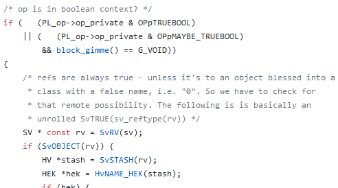 gf_256's tweet image. so the perl source code is clearly just insane