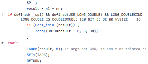 gf_256's tweet image. so the perl source code is clearly just insane