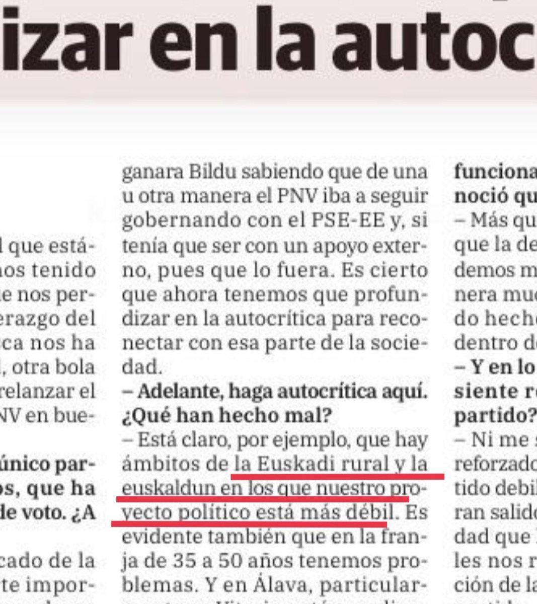 ¿Alguien sabe a que pueblos se refiere Andoni cuando habla de la Euskadi rural y euskaldun?

Se refiere a Azpeitia?, Bergara?, Aramaio?
Markina?, Gernika?, Oñati?, Otxandio?, Lazkao?, Elorrio?, Ondarroa?, Tolosa?, Oiartzun?, Dima?...🤔