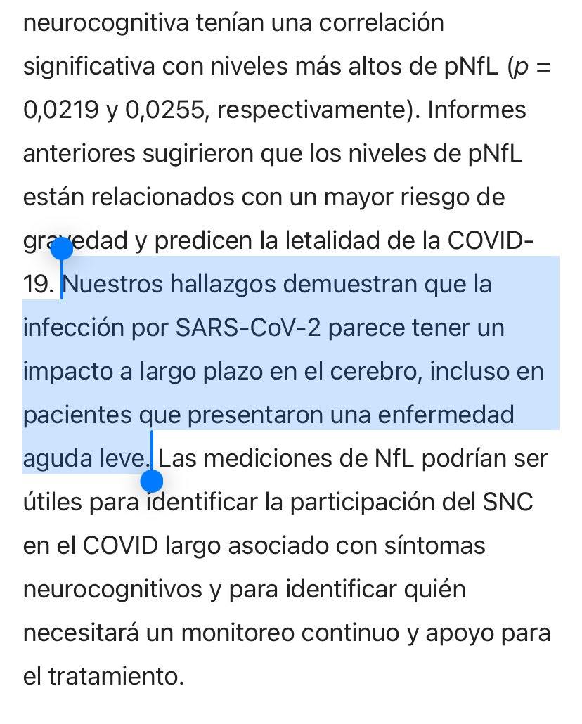 🔴 EL COVID DAÑA TU CEREBRO Más y más evidencia. Todos los días. En personas que lo han pasado de un modo LEVE. Y lo vemos ya con frecuencia. Pero la gente lo ignora. ✅ Esta vez, otra publicación en NATURE: ⚠️ “Nuestros hallazgos demuestran que la infección por SARS-CoV-2