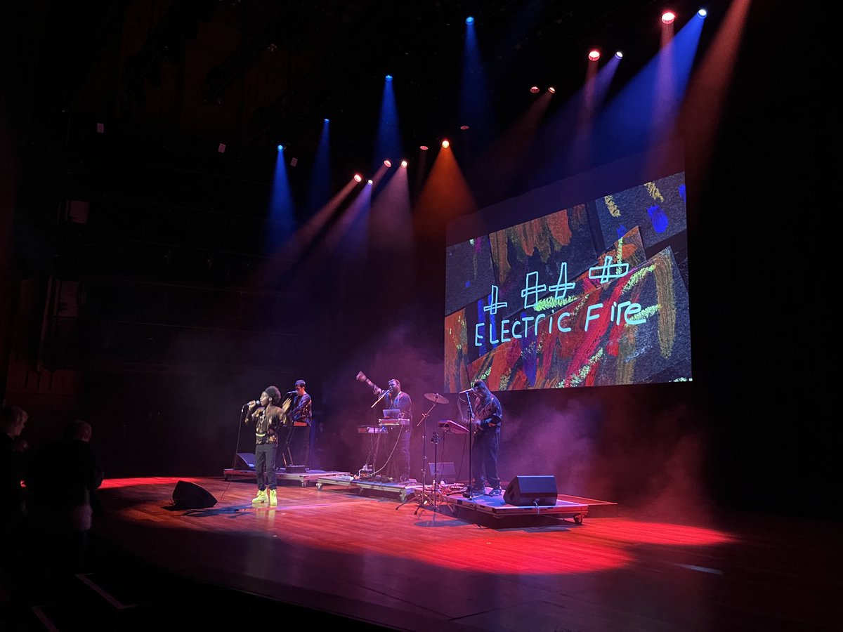 What a night ⁦@southbankcentre⁩ with the ⁦@RoughTradeBooks⁩ crew…