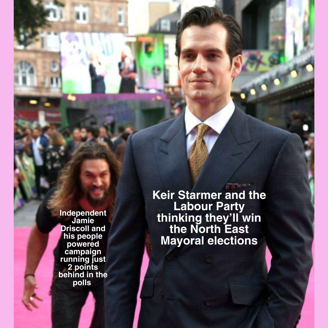 A win for @MayorJD = a HUGE upset for the political status quo & shows the power of organising to beat the odds 💪 Cheap & fast public transport, affordable homes, bold climate action, good green jobs & lower bills are within striking distance. Vote Jamie Driscoll, May 2nd ‼️