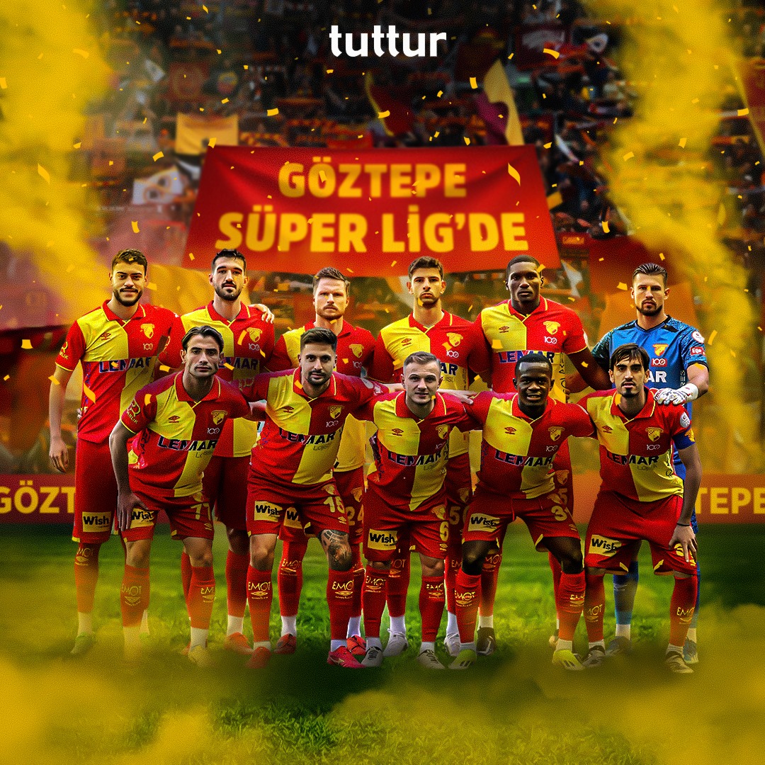 🔥Eyüpspor'un ardından Süper Lig'e çıkan ikinci takım Göztepe oldu...