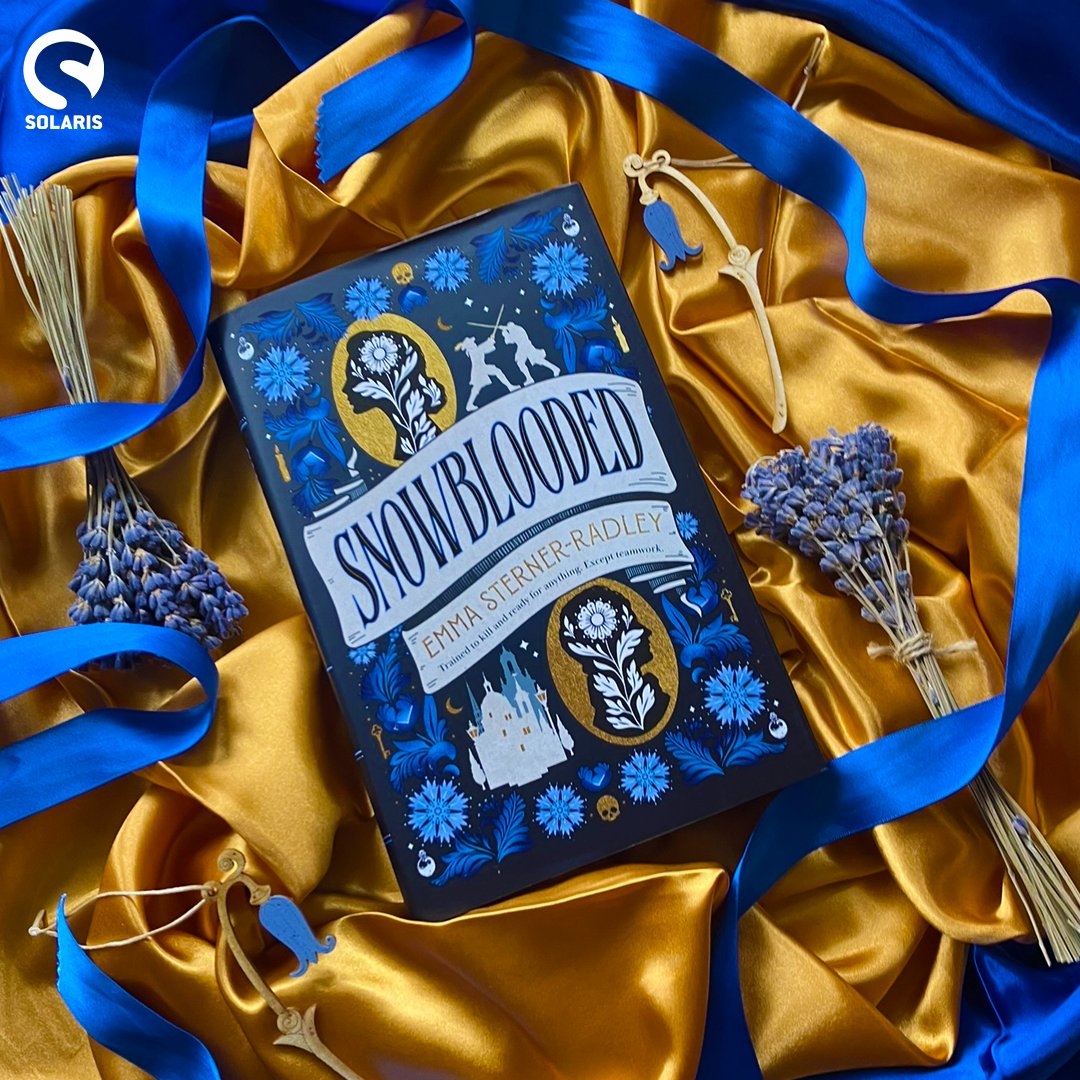 Swashbuckling adventure, reluctant murder siblings & truly excellent insults! @EmmaSterner's SNOWBLOODED is nearly here! Out 9 May 24. Preorder now: geni.us/snowblooded UK preorder readers, claim your exclusive, free enamel pin here: geni.us/SnowbloodedPins