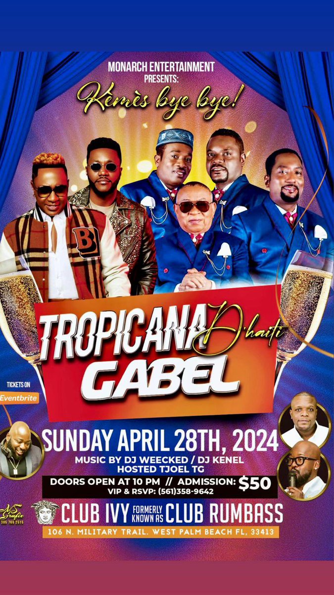 Gabel & Tropicana live tonight nan West Palm Beach