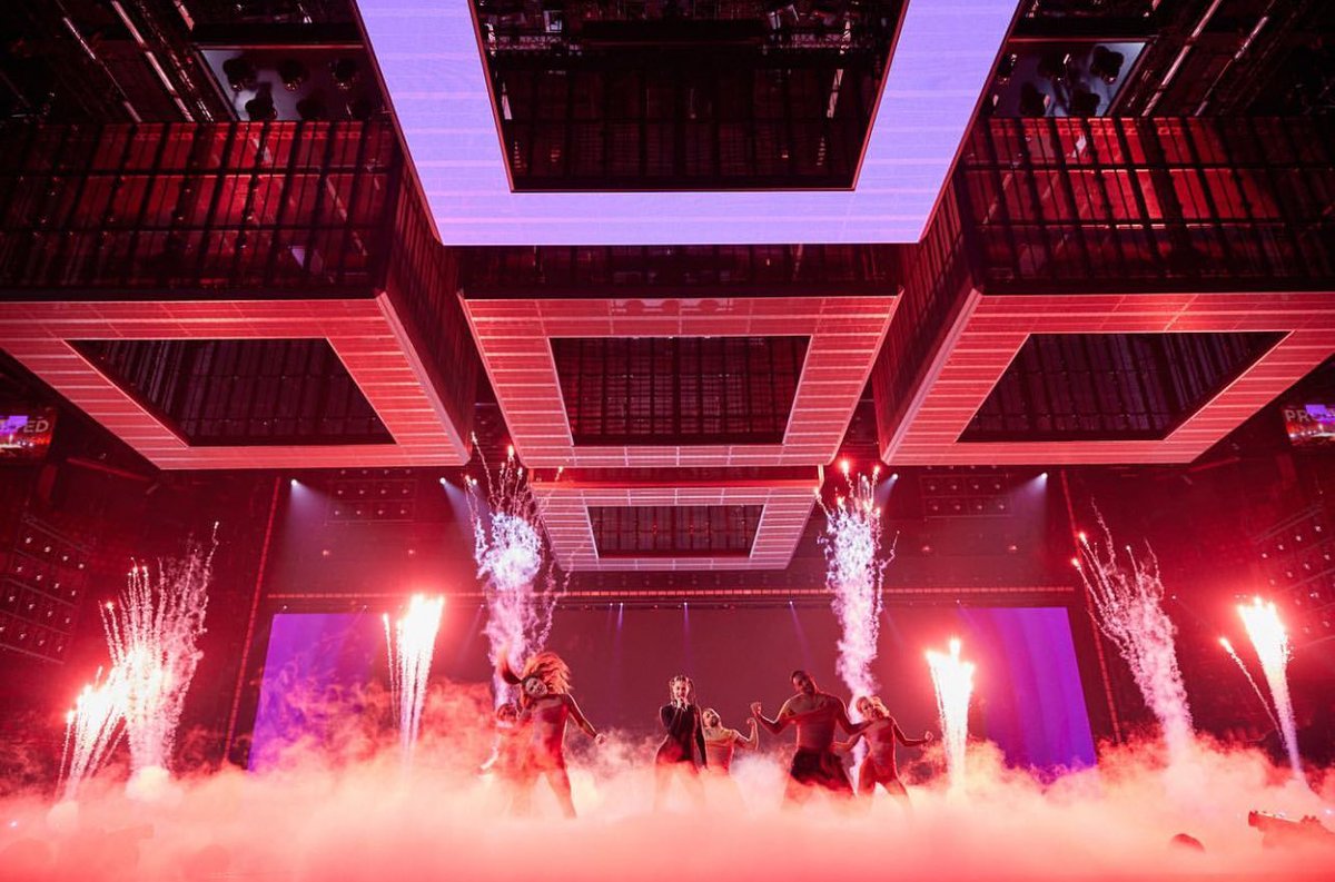 #Luxembourg have brought pyro, dancers and lightboxes to Malmö for their first rehearsal in 31(!) years! #Eurovision #Eurovision2024 

[📸 EBU]
