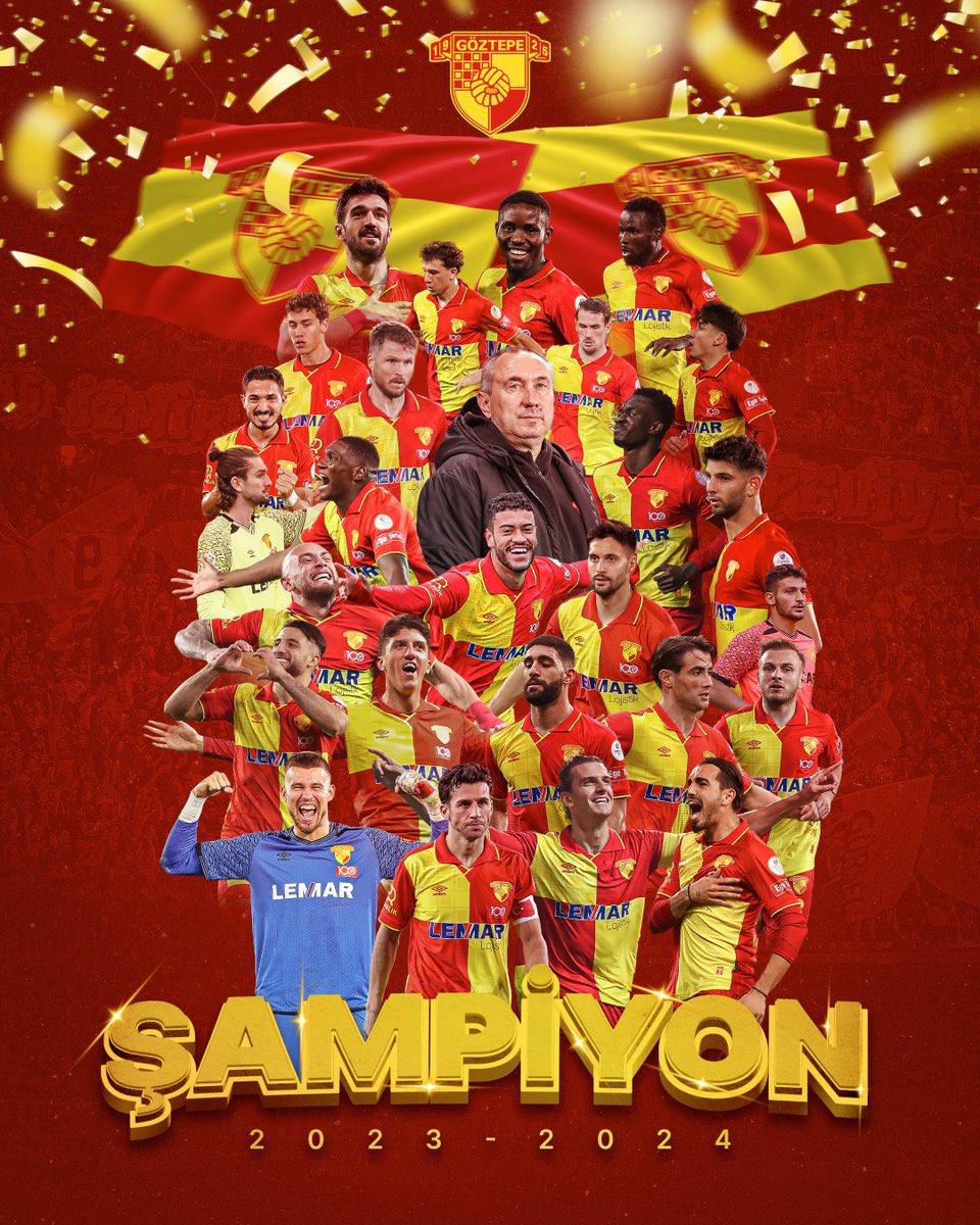 Göztepe’miz Süper Lig’de.👏👏👏 #Göztepe #ŞampiyonGöztepe