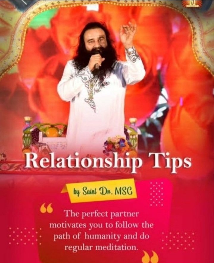 Saint Dr.@Gurmeetramrahim Ji Insan shares numerous tips to maintain healthy relationship. Additionally, he initiated 'SEED’ and’TEAM’ Campaign to make families more connected & relationships sweeter & better.
#RelationshipTips
#IndianCulture
#RelationshipAdvice
#RespectEachOther