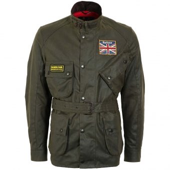 @adiFamily_ BARBOUR INTERNATIONAL Archive Stuarts Limited Edition Union Jack Waxed Jacket - Dark Olive XXL Only worn once absolute beast of a jacket. £225 TYD