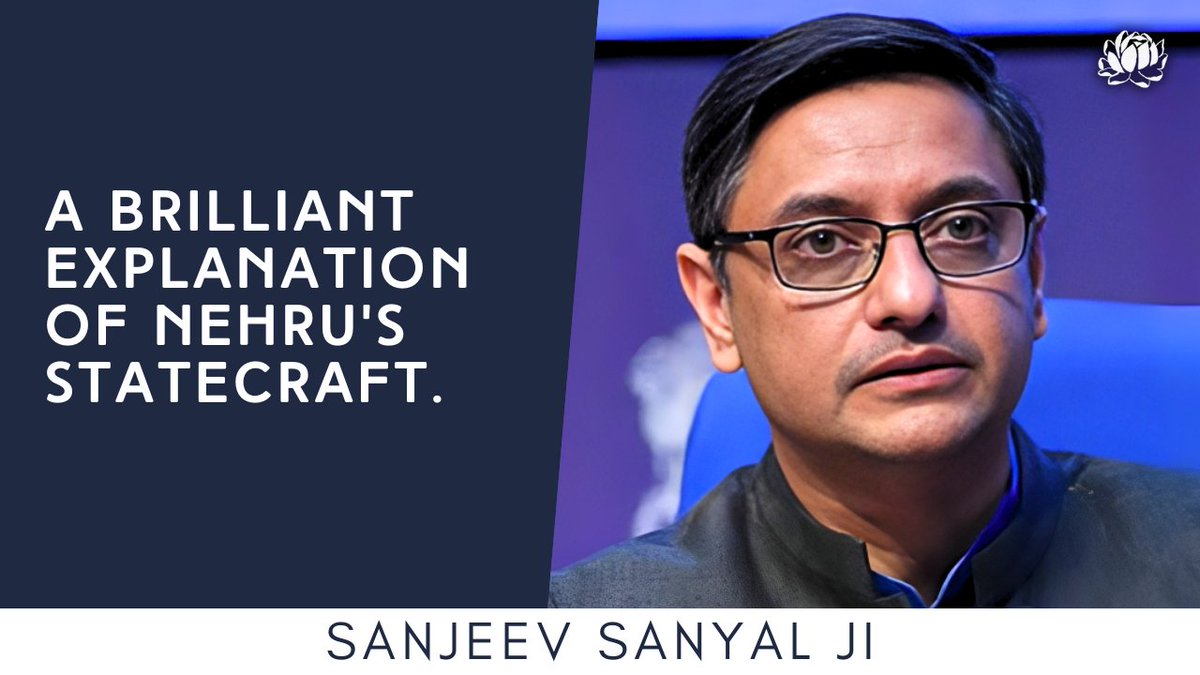 Chanakya believed the state should limit its role in people's lives. Ashoka & Nehru felt they knew best, often imposing their ways on society: Sanjeev Sanyal brilliantly explains Kautilyan vs. Nehruvian views of statecraft. | Watch: youtu.be/9RmH_if9efE 🇮🇳