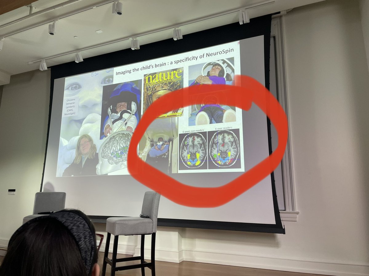 Fascinating talk with @StanDehaene and @ehanford  at @PlanetWordDC 

So much has been studied about how our brains talk, hear, see, touch and even read. 

#scienceofreading