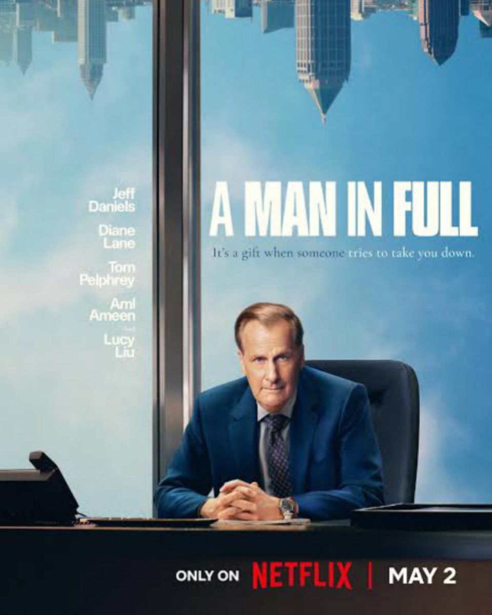 Netflix Series #AManInFull Streaming From 2nd May On #Netflix.
Starring: #JeffDaniels, #DianeLane, #TomPelphrey, #AmlAmeen, #ChantéAdams, #JonMichaelHill, #SarahJones, #WilliamJacksonHarper & More.
Created By #DavidEKelley.

#AManInFullOnNetflix #NetflixSeries #OTTPlusCinema