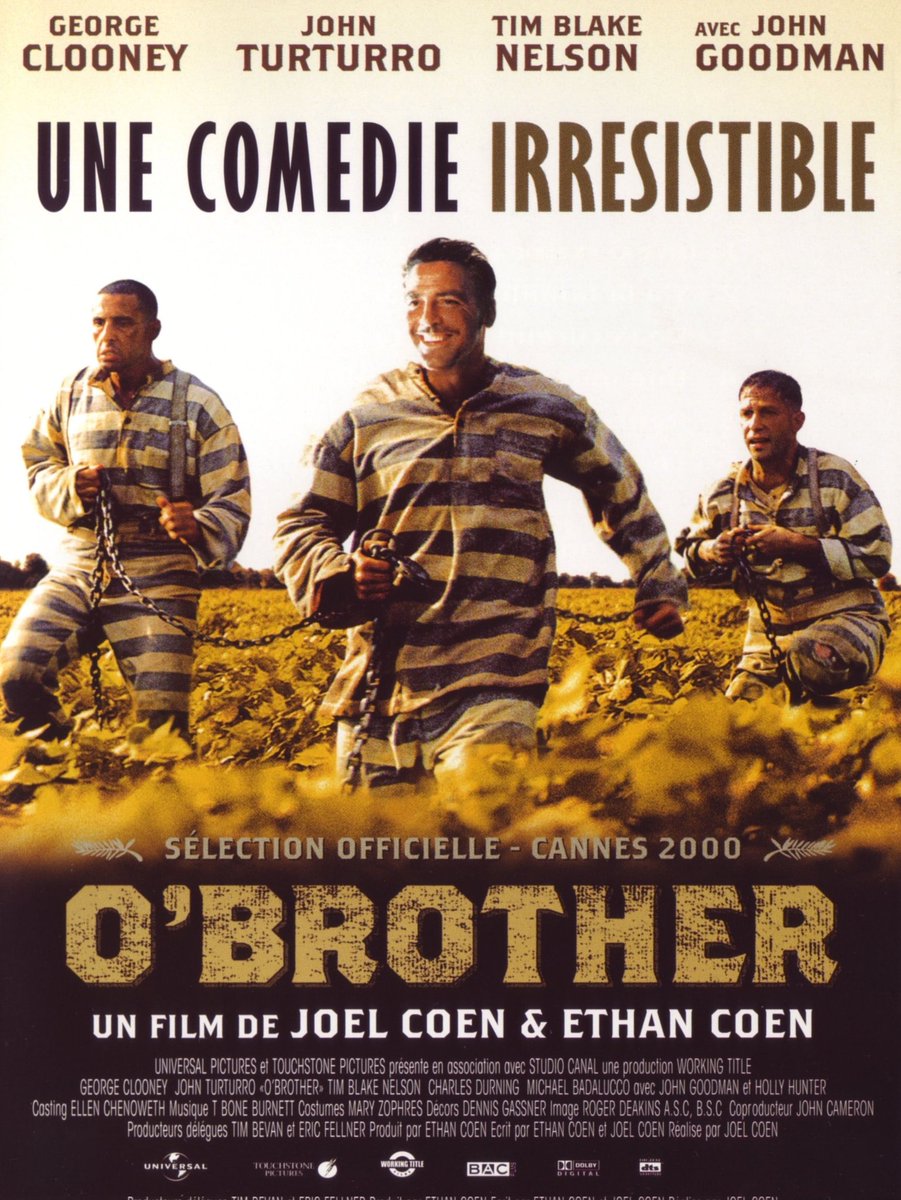 #MomentCinéma sur la plate forme de @cineplus

#JeRegarde 
#OBrother (2000)
#Film de #Joël et #EthanCoen
Avec #GeorgeClooney ,...