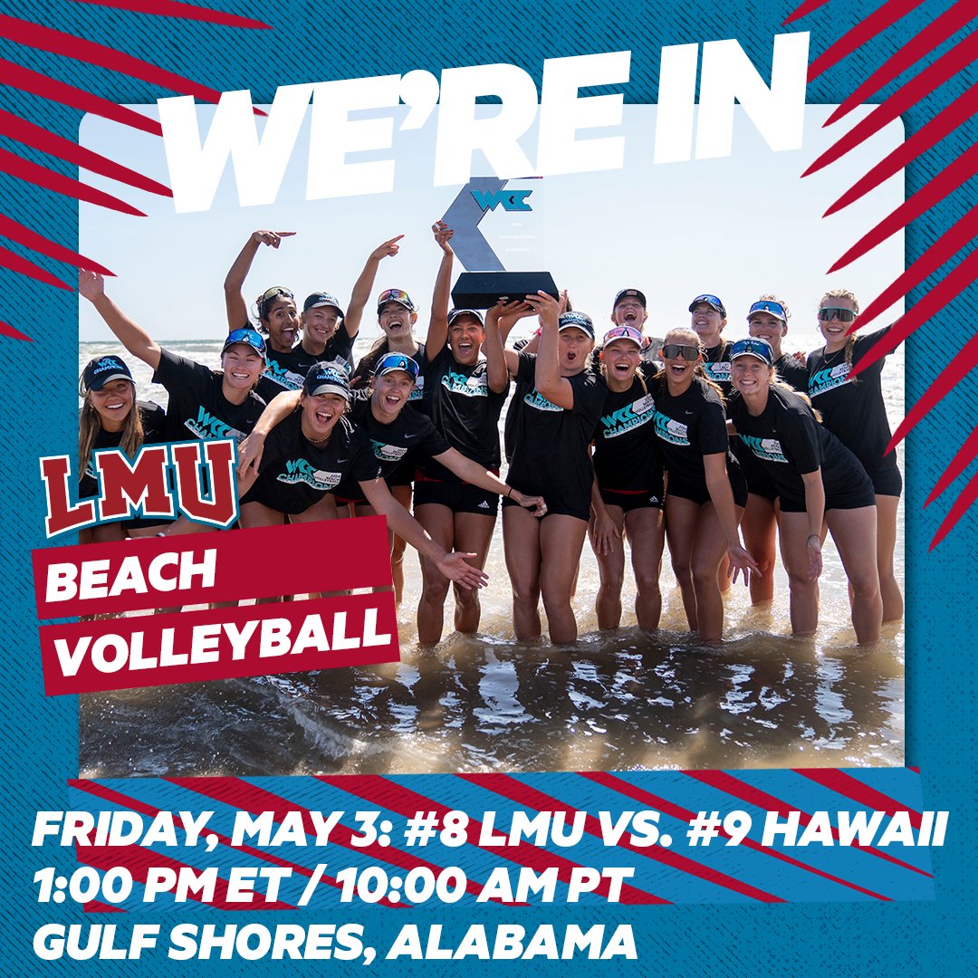 We’re in! The Lions enter the @NCAAVolleyball Championship as the #8 seed and will play Friday morning! #RestoreTheRoar