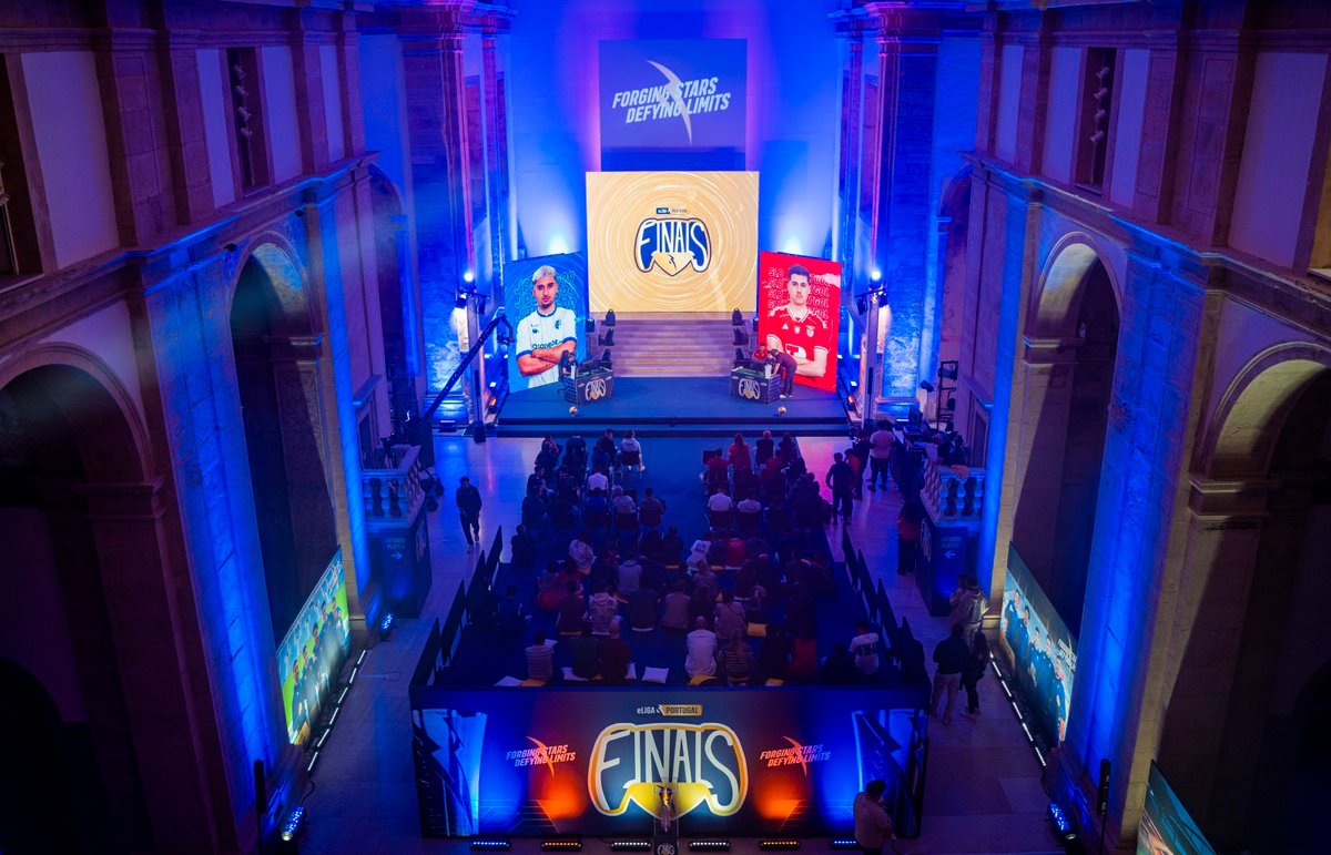 Hoje ➡️ Ontem nas Finals da #eLigaPortugal 🏆

CASA CHEIA em Coimbra! Está tudo preparado para a grande final, onde vamos descobrir o 𝗖𝗮𝗺𝗽𝗲𝗮̃𝗼 𝗡𝗮𝗰𝗶𝗼𝗻𝗮𝗹 do Futebol Virtual 🎮 Aparece ou junta-te em twitch.tv/ligaportugal

#ForgingStarsDefyingLimits