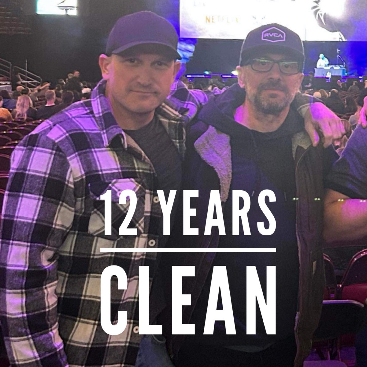 Congratulations Alumni Tom and Jason on your 12 years clean! Ann my amazing work you two, and thanks for staying connected. #NewWestRecovery #WeDoRecover