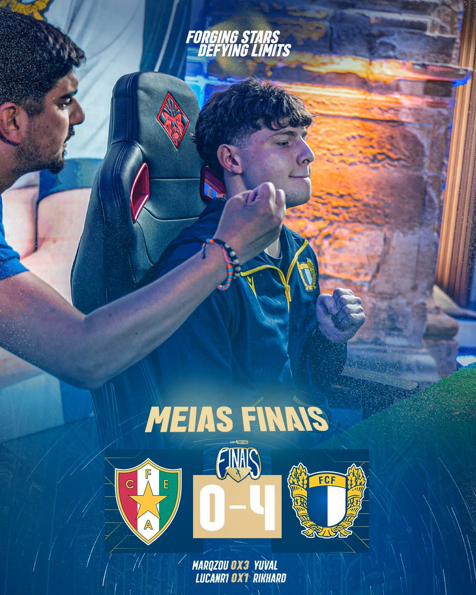 Marcar ✅ Vencer ✅ Não sofrer golos ✅ Ser Finalista ✅ É a história do FC Famalicão 📖

#eLigaPortugal #ForgingStarsDefyingLimits