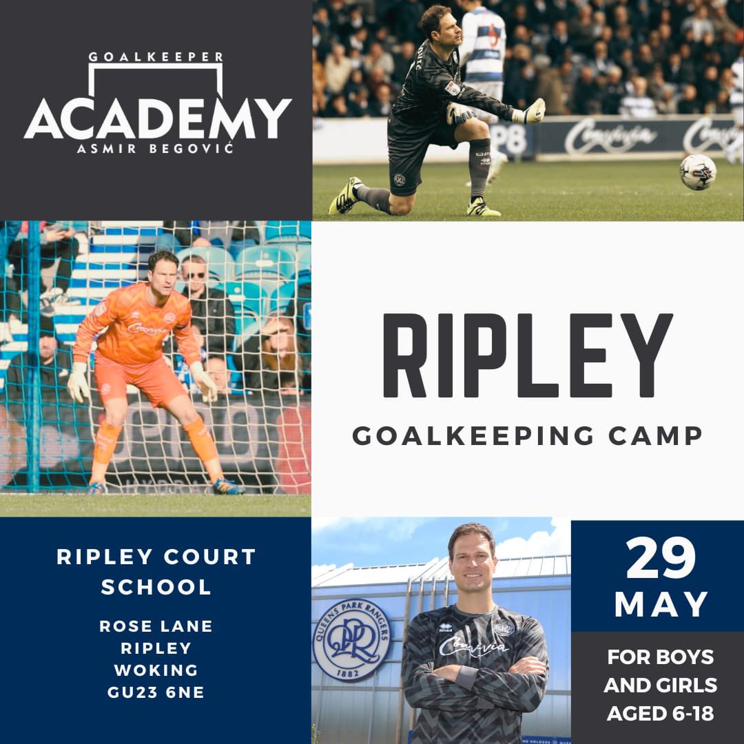 Come and join us for our May half term camp in Surrey. A new location and a day of goalkeeping fun! Sign up now. 🆎🧤 ab1academy.com/surrey-camp/ #surrey #ripley #woking #camp #goalkeeping